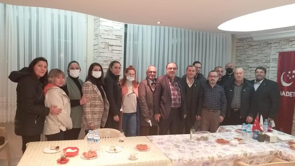 İYİ PARTİ’DEN SAADET PARTİSİ’NE ZİYARET