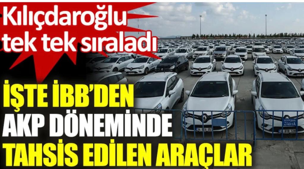 İBB’DEN SİLİVRİ AK PARTİYE ARAÇ TAHSİSİ YENİDEN GÜNDEME GELDİ