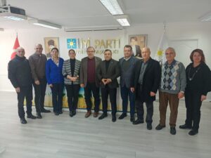 METİN KARAKAŞ İYİ  PARTİ’Yİ ZİYARET ETTİ