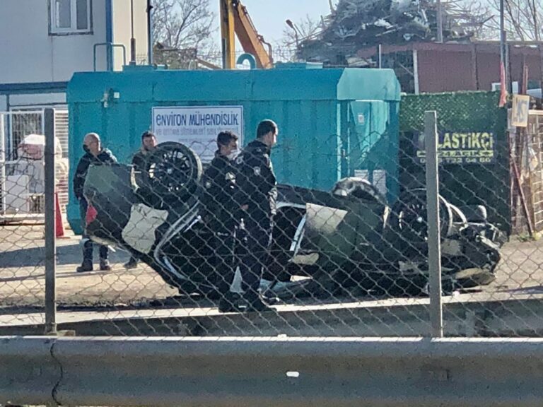 SİLİVRİ’ DE BÜYÜK KAZA , UCUZ ATLATILDI