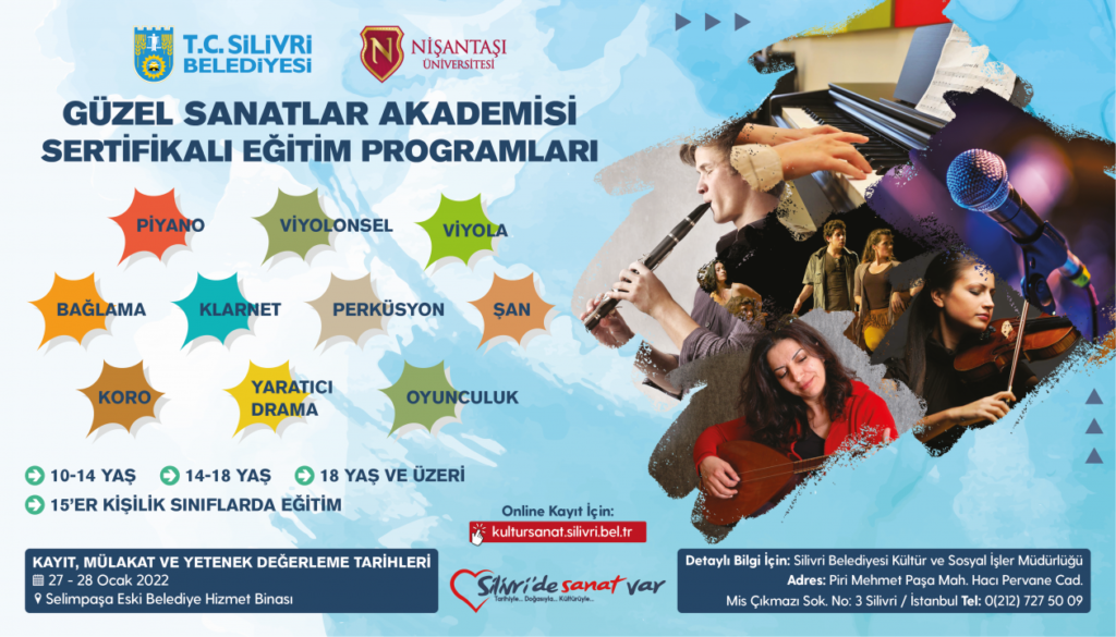 GÜZEL SANATLAR AKADEMİSİ BAŞLIYOR