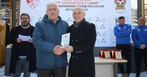 TFF-TÜFAD Recep Gürbaşak antrenörlük kursu tamamlandı