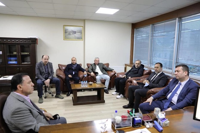 KAYMAKAM TOĞAN VE BAŞKAN YILMAZ’DAN TURAN AİLESİNE TAZİYE ZİYARETİ