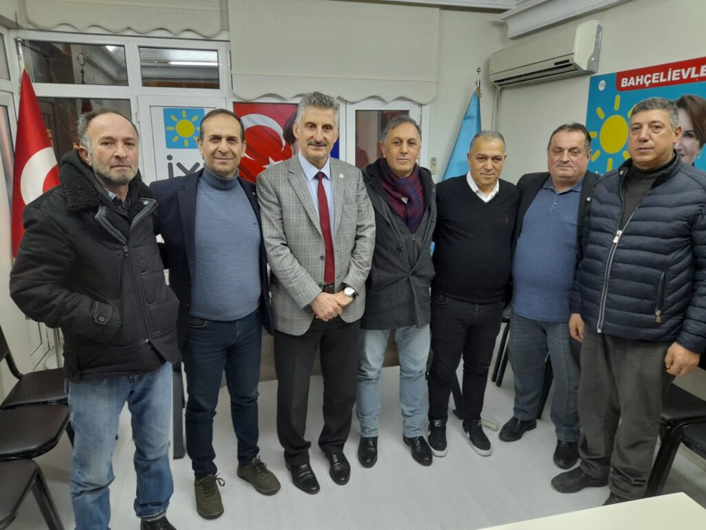 AYHAN BÖLÜKBAŞI’ NDAN İYİ PARTİ BAHÇELİEVLER’ E ZİYARET