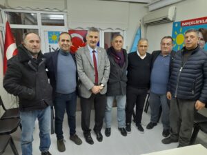 AYHAN BÖLÜKBAŞI’ NDAN İYİ PARTİ BAHÇELİEVLER’ E ZİYARET