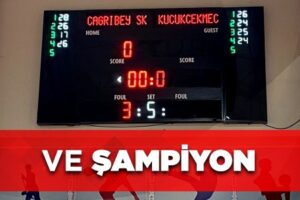 VE ÇAĞRIBEY ŞAMPİYON!!!