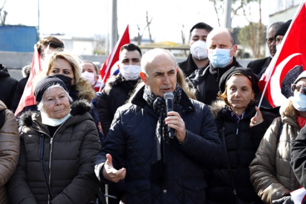 Atatürk Anıtı’na saldırıya tepki