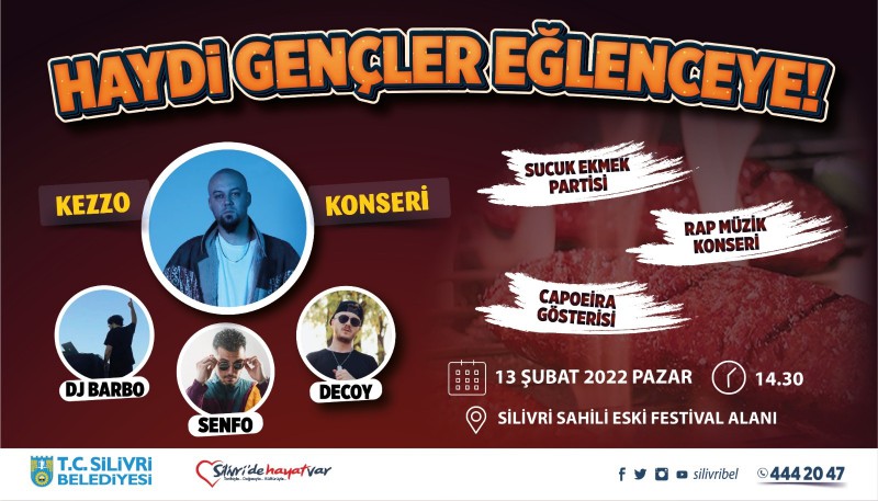 SİLİVRİLİ GENÇLER İÇİN EĞLENCE ZAMANI!