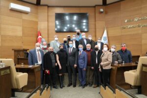 BAŞKAN YILMAZ EMEKLİ PERSONELLE BİR ARAYA GELMEYE DEVAM EDİYOR