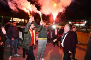 ORMANLI’DAN MUHTEŞEM KARŞILAMA