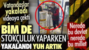 Yuh artık. BİM de stokçuluk yaparken yakalandı. Yağda sıkıntı haberi alınca anında bunu yaptılar