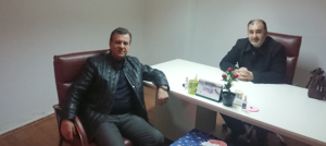 ALİŞ EREN’DEN, GAZETEMİZE ZİYARET