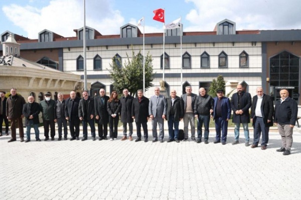 AK Partili Göksu’dan Alevi Federasyonuna ziyaret