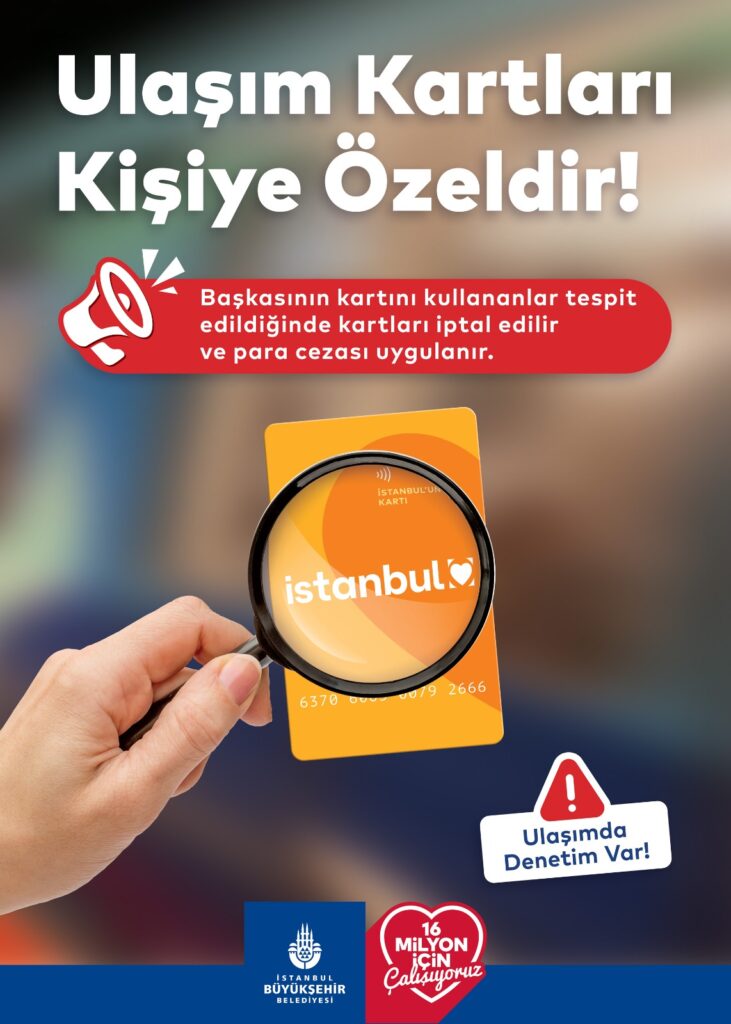 İSTANBULKART DENETİMİ, 8 BİN USULSÜZ KULLANIM TESPİT EDİLDİ…