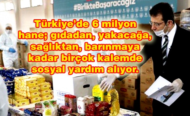 NÜFUSUN YÜZDE 32’Sİ YARDIMLARLA AYAKTA DURABİLİYOR