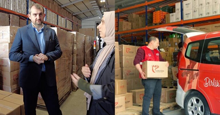 Başkan Bünyamin Demir Vatandaşlara Ramazan İçin Erzak Kolisi Dağıttı