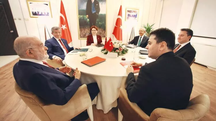 6’lı masa 3. kez kuruldu