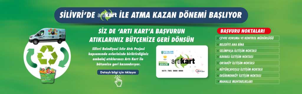 Silivri Belediyesi Olarak Geri Dönüştürülebilir Atıklarınızı Nakde Çeviriyoruz!