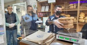 Silivri, Zabıtadan pide denetimi