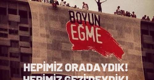 Berker Esen: Gezi Milyonlarca İnsanın, Onurudur; Yargılanamaz, Tutuklanamaz!