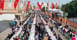 SİLİVRİ BELEDİYESİNDEN GÜMÜŞYAKA’DA 3 BİN KİŞİLİK İFTAR