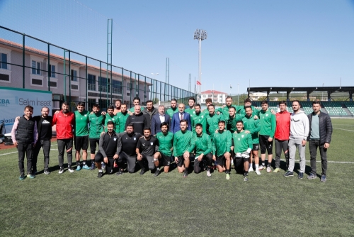 BAŞKAN BALTACI’DAN ARNAVUTKÖY BELEDİYE SPOR’A ZİYARET