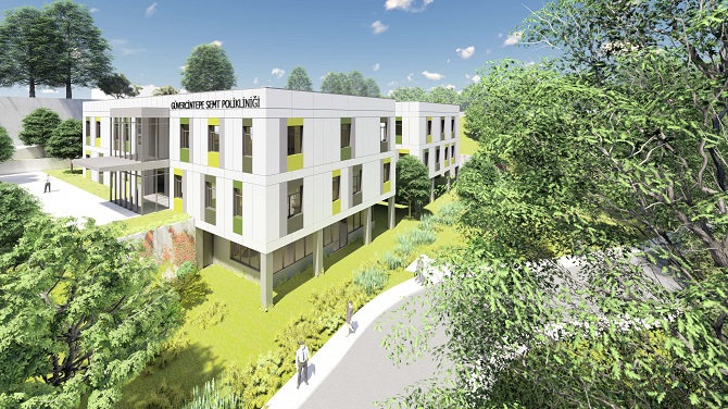 GÜVERCİNTEPE SEMT POLİKLİNİĞİ’NDE ÇALIŞMALAR SÜRÜYOR