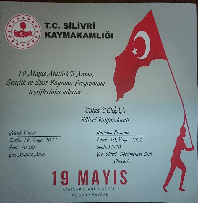 Silivri, 19 Mayıs programı belli oldu