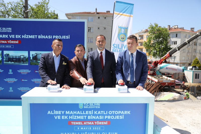 SİLİVRİ’NİN İLK KATLI OTOPARKININ TEMELİ ATILDI