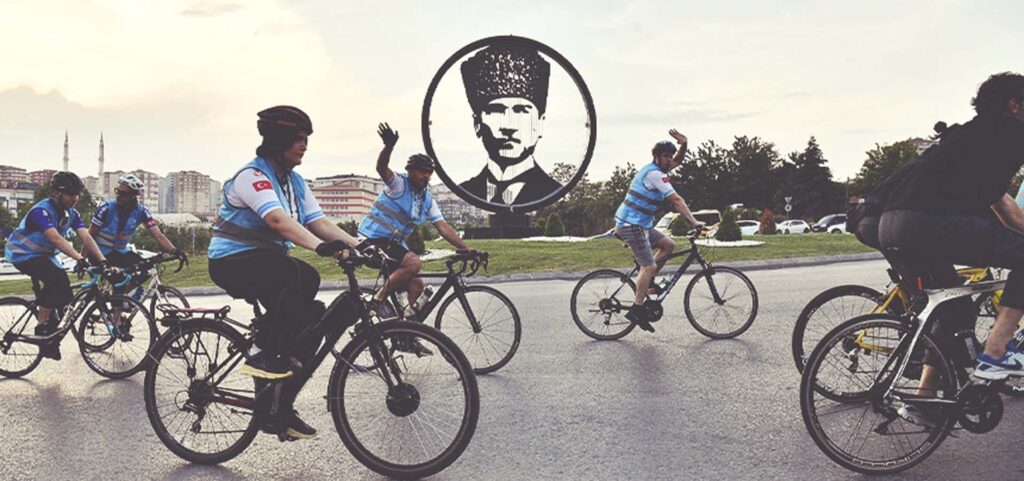 PEDALLAR SAĞLIKLI YAŞAM İÇİN ÇEVİRİLDİ