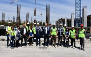 TÜRKİYE’NİN EN MODERN PAZAR ALANI YAPIMINA HIZLA DEVAM EDİYORUZ