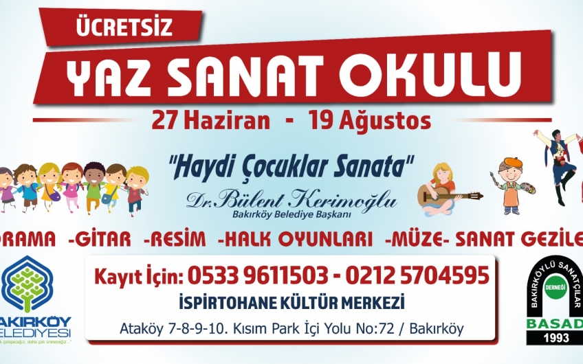 BAKIRKÖY BELEDİYESİ’NDEN ÇOCUKLARA TATİL HEDİYESİ