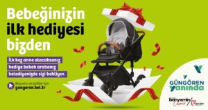 İlk Kez Anne Olanların Bebek Arabası Güngören Belediyesi’nden Hediye