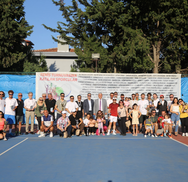 Türkan Saylan Tenis Turnuvası ödül töreni gerçekleşti