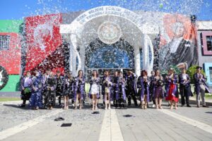 TÜRAM LİSESİ’NDE MEZUNİYET HEYECANI YAŞANDI