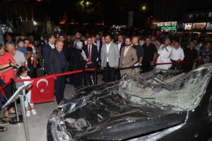 15 Temmuz’un yıl dönümünde Bağcılar Meydanı doldu taştı