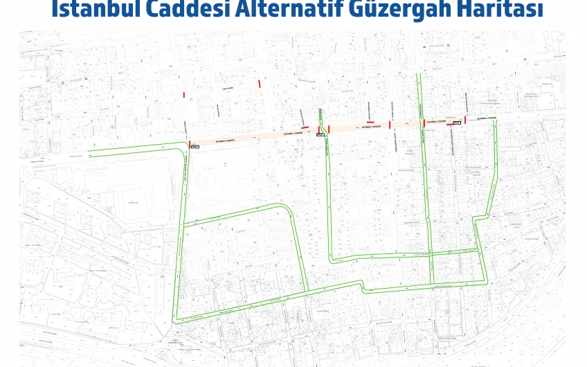 İSTANBUL CADDESİ TRAFİĞE KAPANIYOR!