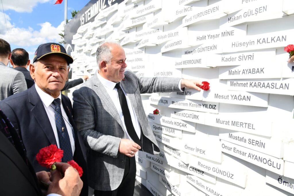 Başkan Mesut Üner “ Türk Milleti 15 Temmuz’da dünya demokrasi tarihini yeniden yazdı”