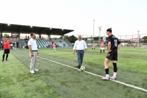 ÇANAKÇA GELENEKSEL FUTBOL TURNUVASI BAŞLADI