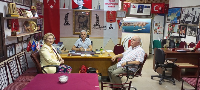 AVLU’DAN, GAZİLERE ZİYARET