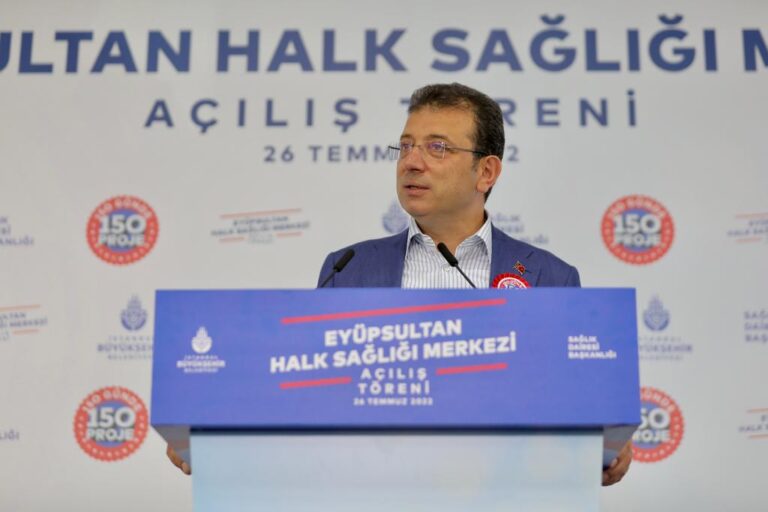 6 İLÇEYE HİZMET VERECEK EYÜPSULTAN HALK SAĞLIĞI MERKEZİ AÇILDI