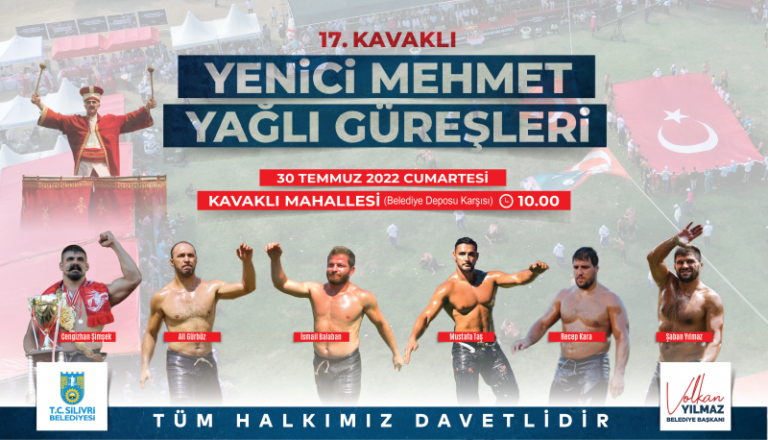 SİLİVRİ’DE YAĞLI GÜREŞ HEYECANI BAŞLADI