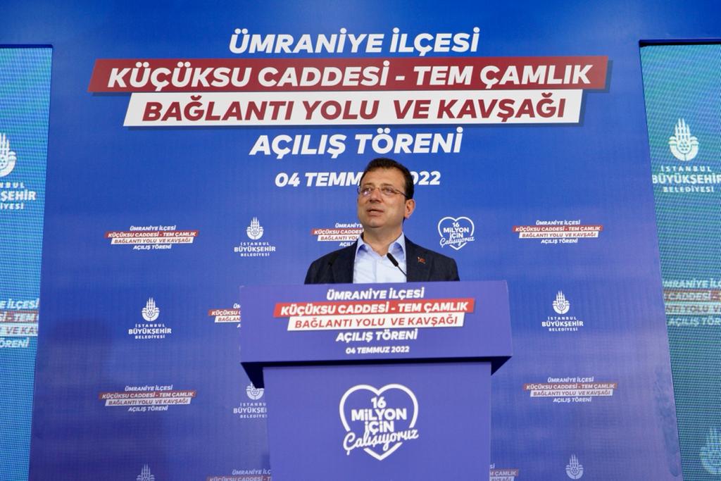 İMAMOĞLU: YAPIMINA TAM GAZ DEVAM ETTİĞİMİZ HAT İÇİN 6 AYDIR HAZİNE ONAYI BEKLİYORUZ
