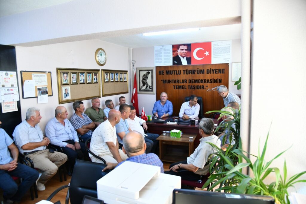 BAŞKAN MESUT ÜNER; MUHTARLARIMIZLA VATANDAŞLARIMIZA HİZMET YOLUNDA BİR VE BERABER YÜRÜYORÜZ