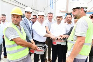 BAŞKAN MESUT ÜNER “ÇANAKÇA’MIZ ÖRNEK ALINACAK MODERN BİR OKULA KAVUŞUYOR”