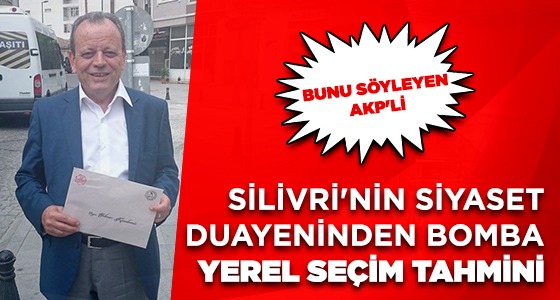 YILMAZ KANDEMİR’DEN YEREL SEÇİM TAHMİNİ