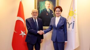 Akşener ile Karamollaoğlu görüştü