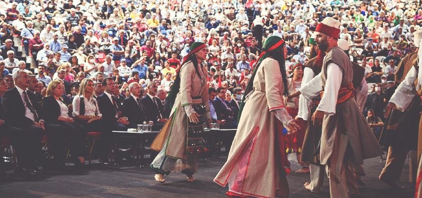 BAŞKAN ÇALIK HACIBEKTAŞ’TA BİRLİK BERABERLİK MESAJI VERDİ