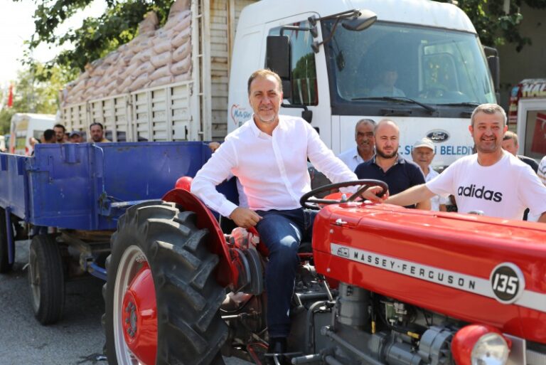 ÇANTA VE GÜMÜŞYAKALI ÜRETİCİLERE TOHUMLUK ARPA DESTEĞİ