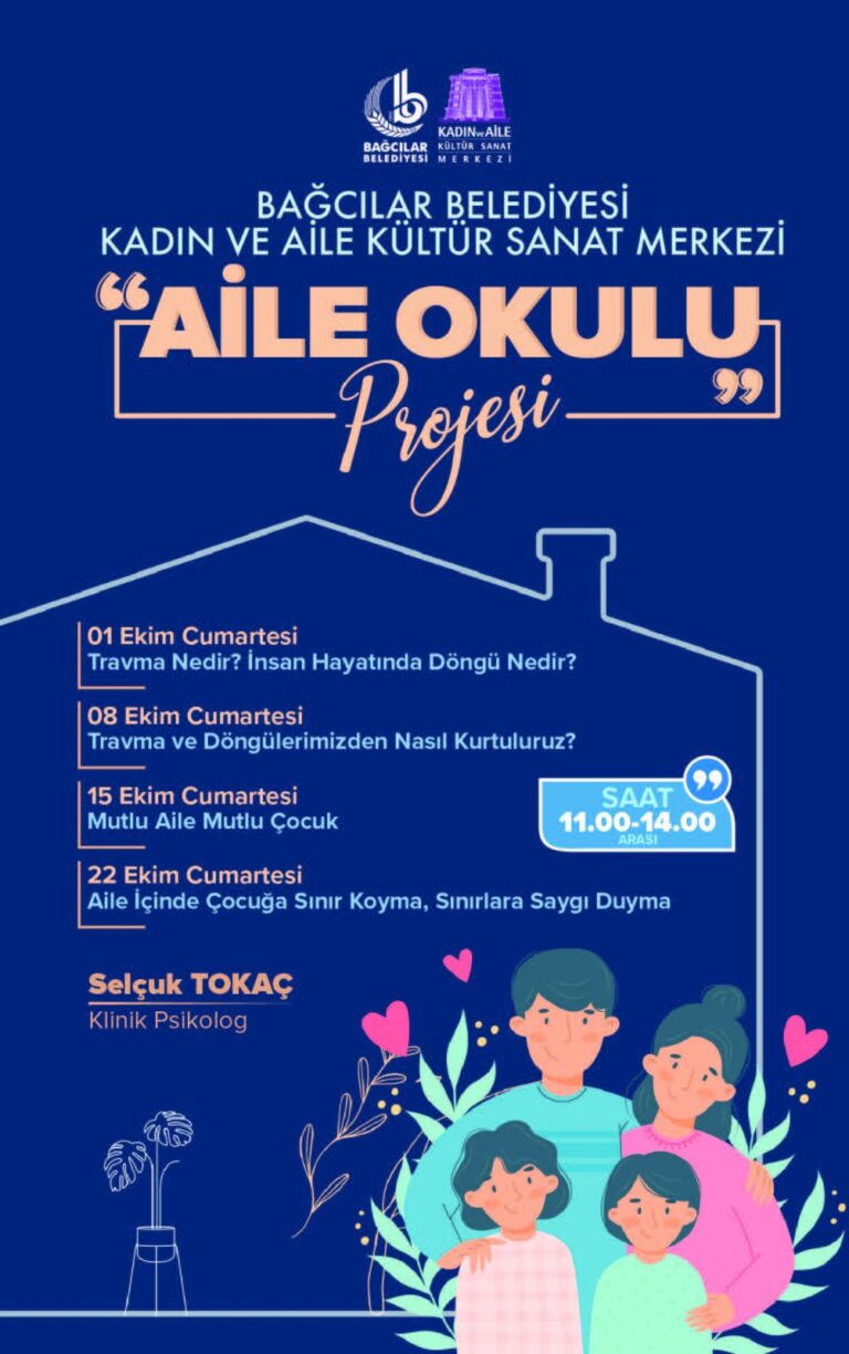 Bağcılar’da “Aile Okulu” açılıyor